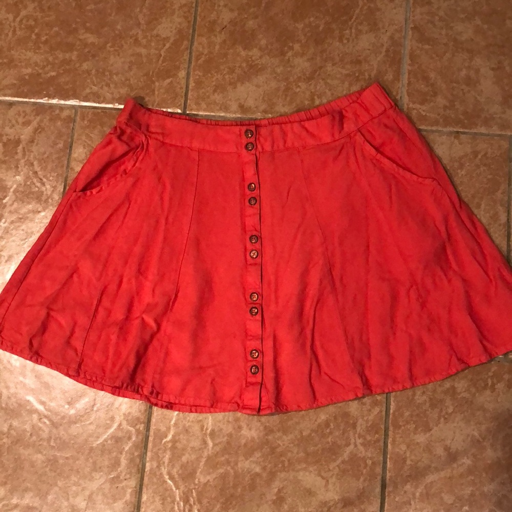 Kimchi Blue mini skater skirt